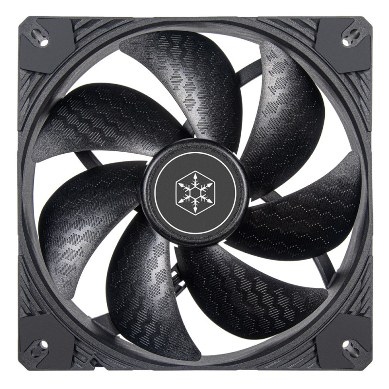 SilverStone Case fan Shark Force SF140B, 140mm, 2200rpm, 4pin PWM, 38.3dBa, black