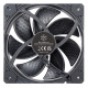 SilverStone Case fan Shark Force SF140B, 140mm, 2200rpm, 4pin PWM, 38.3dBa, black