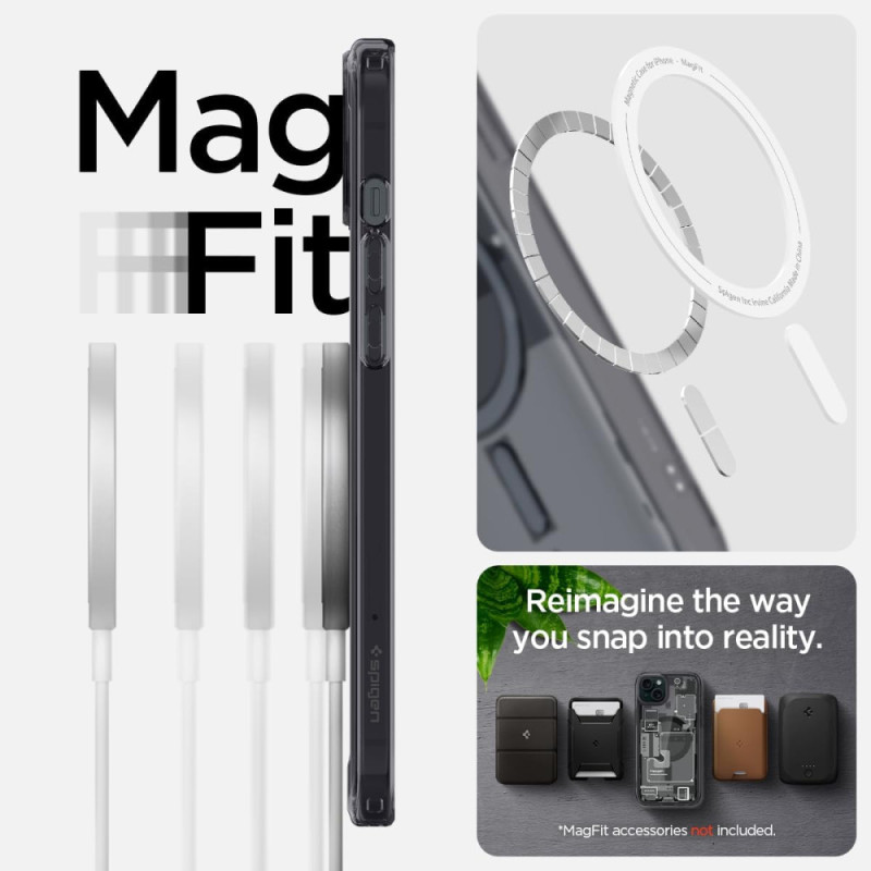 Spigen Чехол для Apple iPhone 15 Ultra Hybrid MagFit, Zero One (ACS06806)