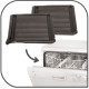 Tefal grill clamping Minute Grill, 1600W, temp. regimes-3, removable plates, 180degrees opening, metal (GC205012)