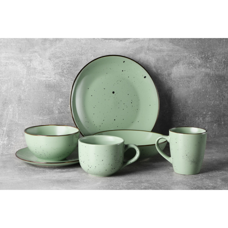 ARDESTO Cup Bagheria Pastel green, 360ml, ceramics, green (AR2936GGC)