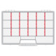 Kistenberg Box organiser, 14 , 344*249*50, NORT, KNO35255T