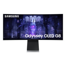 Samsung 34  Odyssey OLED G8 G85SB microHDMI, miniDP, USB-C, VA, 3440x1440, 21:9, 175Hz, 0.03ms, CURVED