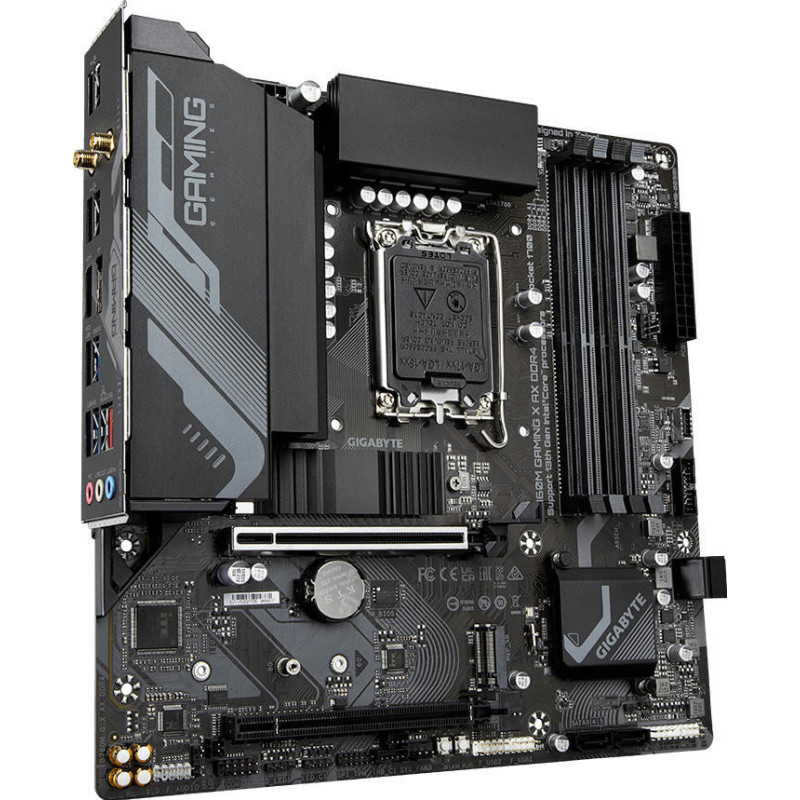Gigabyte Motherbard B760M G X AX DDR4 s1700 B760M 4xDDR4 M.2 HDMI DP mATX (B760M_G_X_AX_DDR4)
