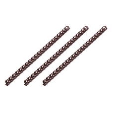 2E Plastic combs for the binder 25mm chocolate 50pcs (2E-PL25-50CH)