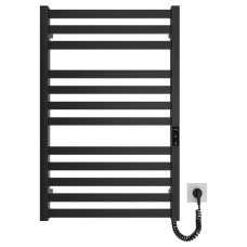 Hygge Family towel dryer electric Oxford, 770х530х80mm, timer-regulator, steel, black matt (6.1.0201.06.BM)