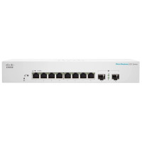 Cisco Коммутатор CBS220 Smart 8-port GE, Ext PS, 2x1G SFP (CBS220-8T-E-2G-EU)
