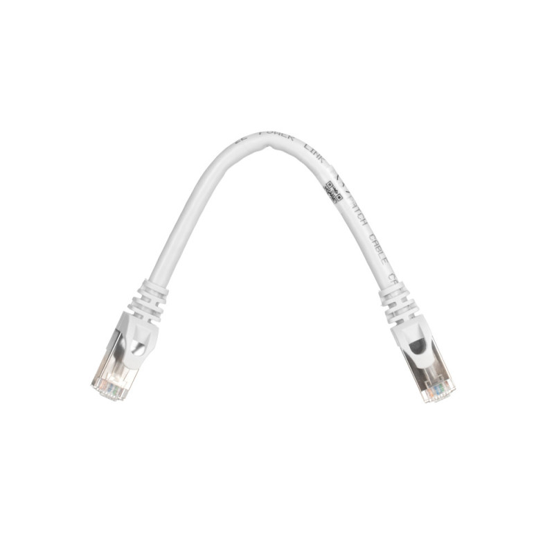 2E Cat 6, S-FTP экран оплётка фольга, RJ45, 4Х2 27AWG , 7/0.14 Cu, 0.20 m, PVC, Grey (2E-PC6SFTPCOP-020GRY)