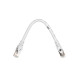 2E Cat 6, S-FTP экран оплётка фольга, RJ45, 4Х2 27AWG , 7/0.14 Cu, 0.20 m, PVC, Grey (2E-PC6SFTPCOP-020GRY)