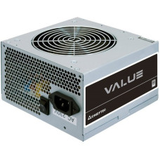 Chieftec PSU Value (400W), >80%, 80+ White(230V Only), 120mm, 1xMB 24pin(20+4), 1xCPU 8pin(4+4), 2xMolex, 3xSATA, 1xPCIe 8pin(6+2), Bulk (APB-400B8)