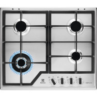 Electrolux Варильна поверхня газова, 60см, чавун, нерж (KGS64362XX)