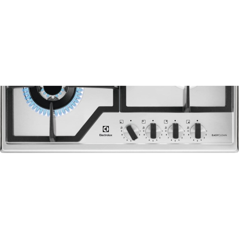 Electrolux Варильна поверхня газова, 60см, чавун, нерж (KGS64362XX)