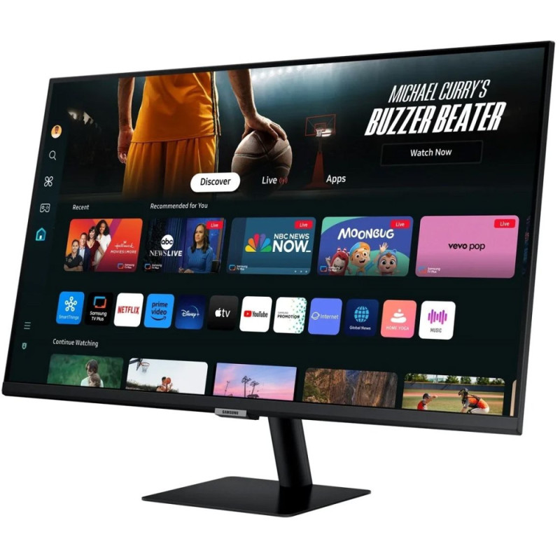 Samsung Монітор 32"S32DM702 HDMI, USB, Bluetooth, VA, 3840x2160, 4ms (LS32DM702UIXUA)