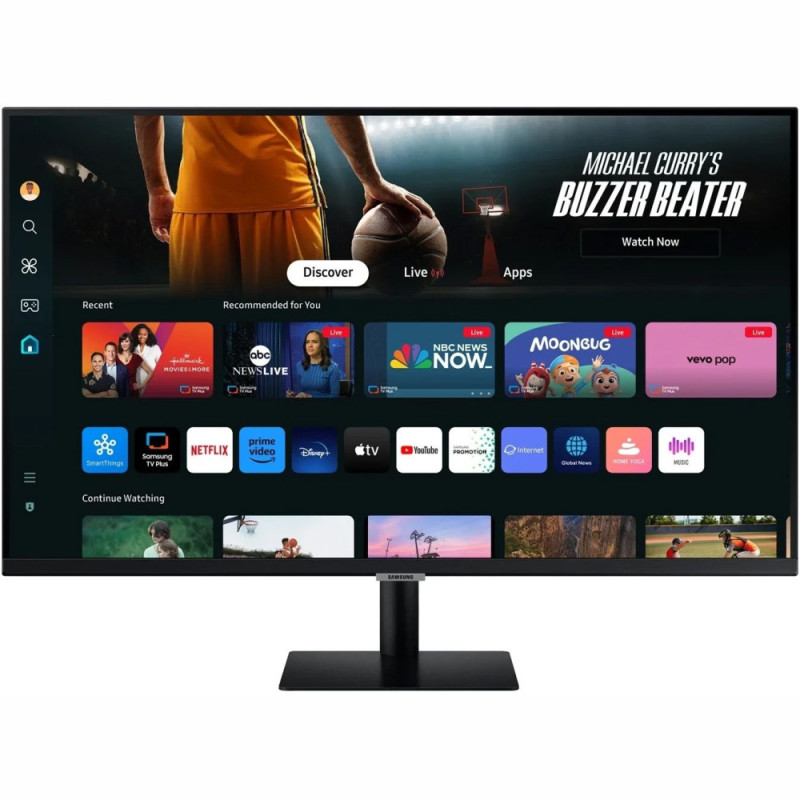 Samsung Монітор 32"S32DM702 HDMI, USB, Bluetooth, VA, 3840x2160, 4ms (LS32DM702UIXUA)