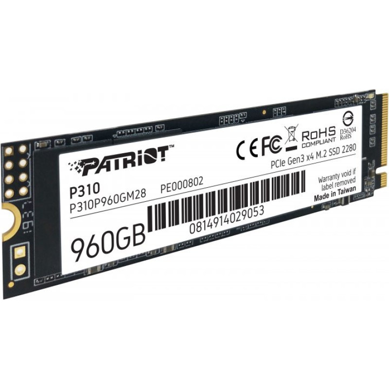 Patriot P310 960GB M.2 2280 (P310P960GM28)