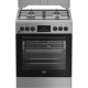 Beko Cooker combined, 72L, 60x60cm, display, convection, grey (FBM62320SDS)
