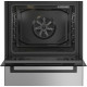 Beko Cooker combined, 72L, 60x60cm, display, convection, grey (FBM62320SDS)