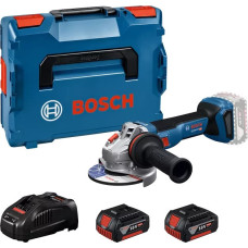 Bosch cordless angle grinder GWS 18V-11 125mm 18V 2x5A h 0-9000 rpm 1.7kg case spare part GAL1880CV (0.601.9N4.103)