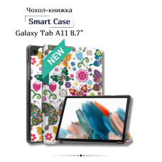 Чехол для планшета BeCover Smart Case Samsung Galaxy Tab A11 SM-X133/X135 8.7" Butterfly (713973)