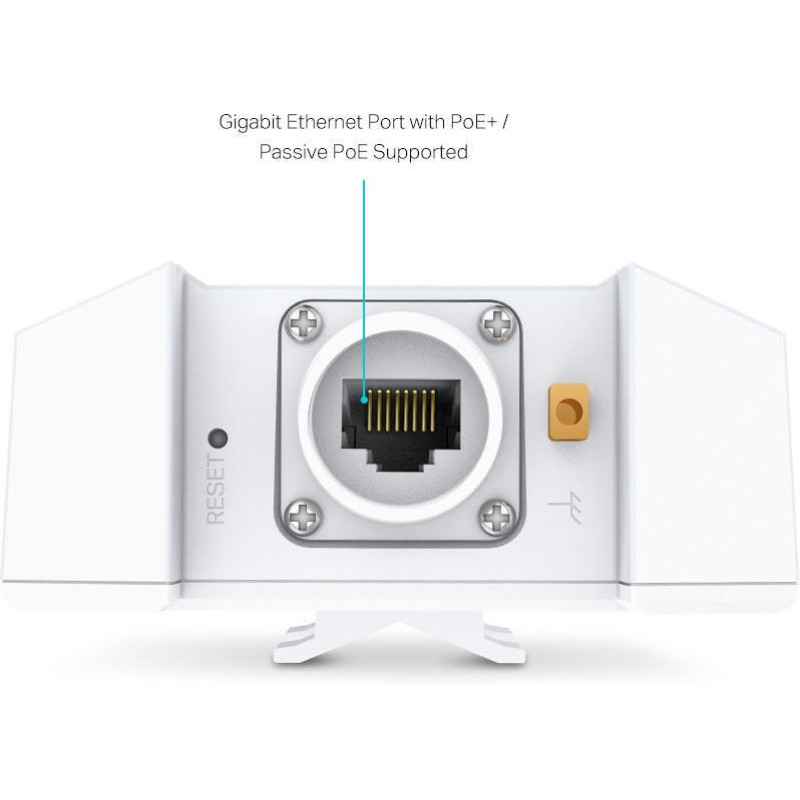 TP-Link Точка доступу EAP650 OUTDOOR AX3000, 1xGE LAN, PoE, Passive PoE (EAP650-OUTDOOR)