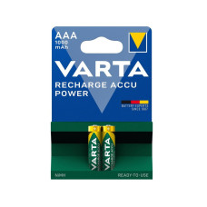 VARTA RECHARGEABLE ACCU AAA 1000mAh BLI 2 NI-MH (READY 2 USE) (05703301402)