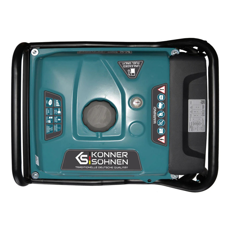 Könner & Söhnen LPG/gasoline inverter generator KS 8100iEG ,230V, 8.5kW, electric starter, 68kg (KS8100IEG)