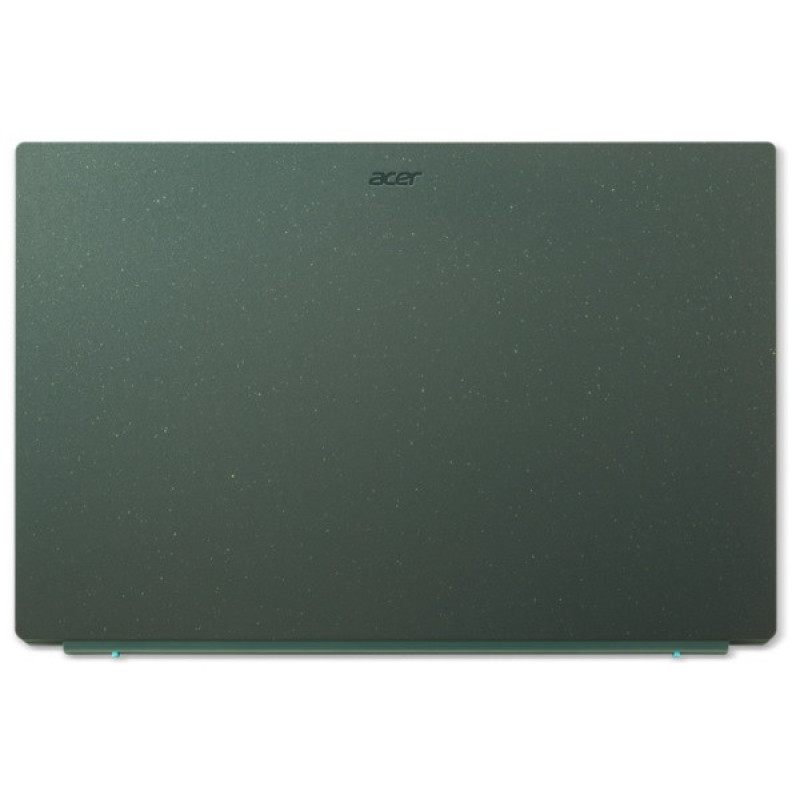 Ноутбук Acer Aspire Vero AV15-53P-540B (NX.KN5EU.002); 15.6" FullHD (1920x1080) IPS LED матовый , Intel Core i5-1335U (1.3 - 4.6 ГГц) , RAM 16 ГБ , SSD 512 ГБ , Intel Iris Xe Graphics , без ОП , Wi-Fi , BT , веб-камера , Без ОС , 1.74 кг , зеленый , подсветка клавиатуры , сканер отпечатков пальцев