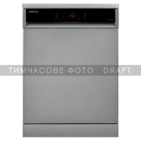 ARDESTO Dishwasher, 14sets, А+++, 60cm, display, smart wash, extra hygiene, silver (DWMF-V608SMHDS)