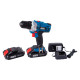 ZENIT Cordless screwdriver-drill USSA-18/2 Li Profi 18V 2x2A h 27Nm 0-400 1500rpm 1kg case (850855)