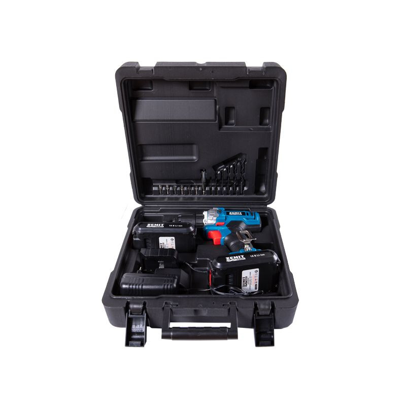 ZENIT Cordless screwdriver-drill USSA-18/2 Li Profi 18V 2x2A h 27Nm 0-400 1500rpm 1kg case (850855)