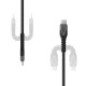 UAG Кабель USB-C > USB-C зарядки/синхронизации 1.5м, 60Вт, Type-C, Rugged Kevlar, Black/Gray (9B4413114030)