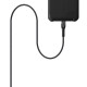 UAG Кабель USB-C > USB-C зарядки/синхронизации 1.5м, 60Вт, Type-C, Rugged Kevlar, Black/Gray (9B4413114030)