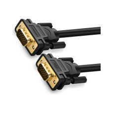 Кабель мультимедийный VGA M to VGA M 3.0m VG101 black Ugreen (11631)