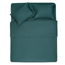 ARDESTO Flat bed sheet Mix&Match Premium, sateen, green, 240x260cm, 100% cotton (ART2426FSE)