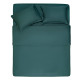 ARDESTO Flat bed sheet Mix&Match Premium, sateen, green, 240x260cm, 100% cotton (ART2426FSE)