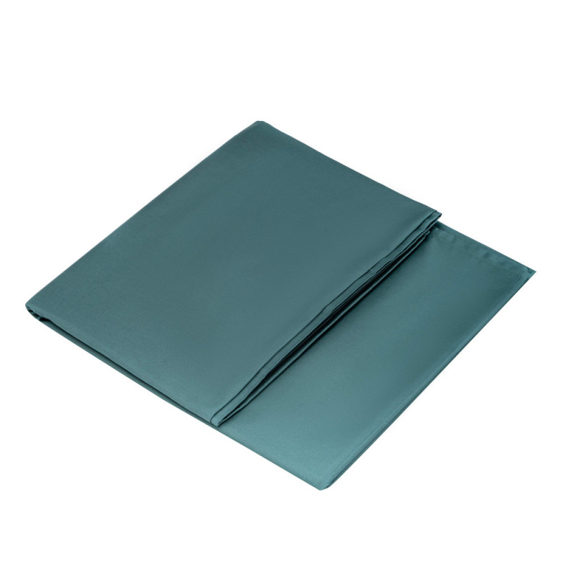 ARDESTO Flat bed sheet Mix&Match Premium, sateen, green, 240x260cm, 100% cotton (ART2426FSE)