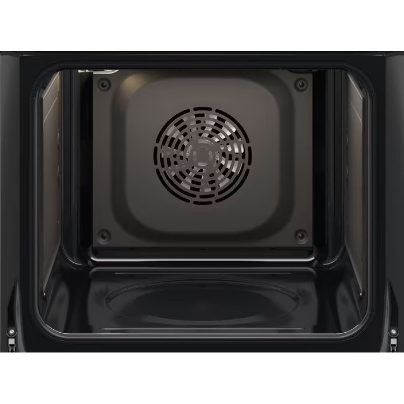 Electrolux Духовой шкаф электрический, 65л, A, дисплей, конвекция, телескопические направляющие, черный (EOF5C50BZ)