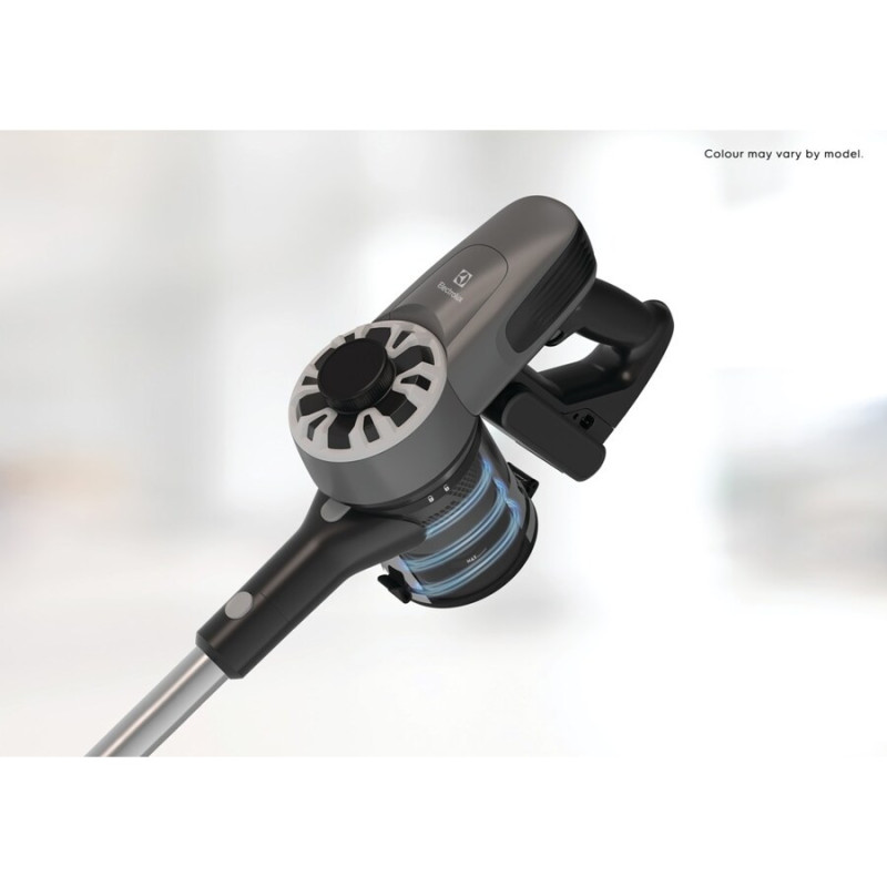 Electrolux Cordless VC, dust cont -0.5l, battery operation up to 42min, weihgt-2.22kg, НЕРА10, 3 nozzles, grey (EP31CB21TG)