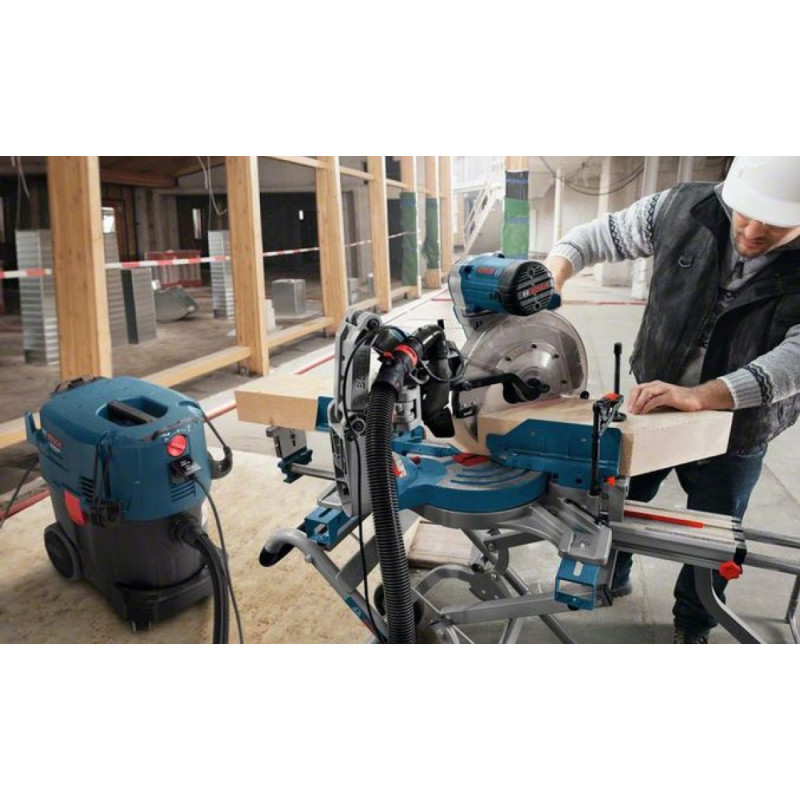 Bosch Пылесос профессиональный GAS 35 L SFC+, 1200Вт, 254мБар, контейнер 35л, 11.6кг (0.601.9C3.000)