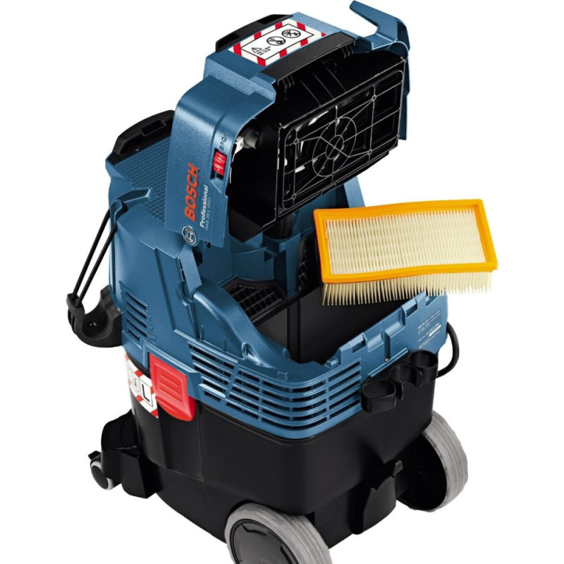 Bosch Пылесос профессиональный GAS 35 L SFC+, 1200Вт, 254мБар, контейнер 35л, 11.6кг (0.601.9C3.000)