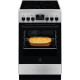 Electrolux Плита электрическая стеклокерамическая, 57л, 50x60см, дисплей, конвекция, нерж (LKR540266X)