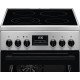 Electrolux Плита электрическая стеклокерамическая, 57л, 50x60см, дисплей, конвекция, нерж (LKR540266X)