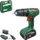 Bosch Cordless screwdriver-drill EasyImpact 18V-40 18V 1x2Ah 20 38Nm 0-430 0-1630 rpm spare part case 1.4kg (0.603.9D8.107)