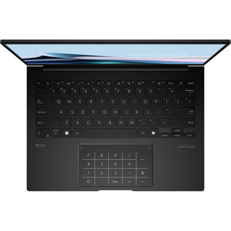 ASUS Ноутбук Zenbook 14 UM3406KA-QD149W 14" WUXGA OLED, AMD AI 7 350, 32GB, F1TB, UMA, Win11, Чорний (90NB14U1-M00940)