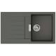 Hansgrohe Kitchen set, granite sink S520-F345 + tap Zesis M33, grey stone-steel (43356800)