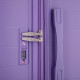 2E Suitcase Large, Aero, polypropylen, 99/119L, TSA, 4 wheels, EXP, lavender (2E-SPP-AERO-L-LV)
