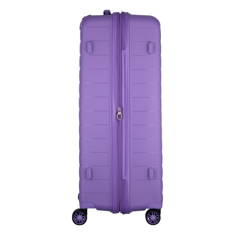 2E Suitcase Large, Aero, polypropylen, 99/119L, TSA, 4 wheels, EXP, lavender (2E-SPP-AERO-L-LV)