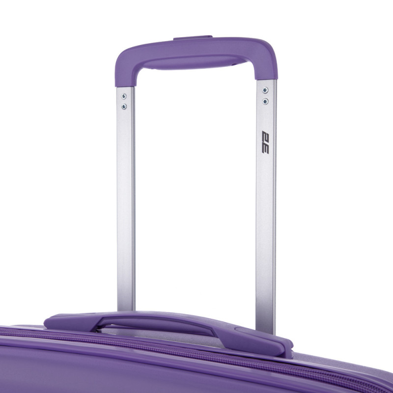 2E Suitcase Large, Aero, polypropylen, 99/119L, TSA, 4 wheels, EXP, lavender (2E-SPP-AERO-L-LV)
