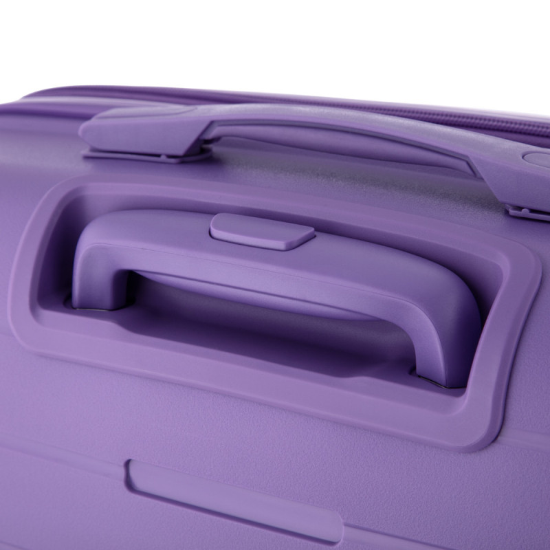 2E Suitcase Large, Aero, polypropylen, 99/119L, TSA, 4 wheels, EXP, lavender (2E-SPP-AERO-L-LV)