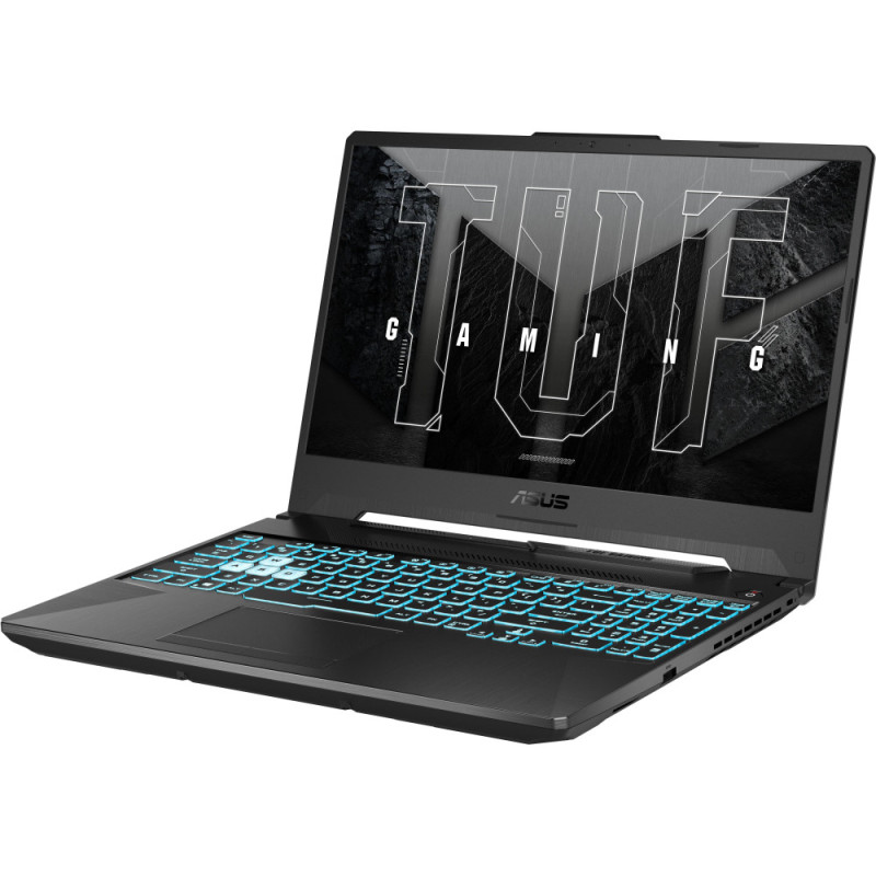 ASUS Ноутбук TUF Gaming A15 FA506NF-HN031 15.6" FHD IPS, AMD R5-7535HS, 16GB, F512GB, NVD2050-4, NoOS, Черный